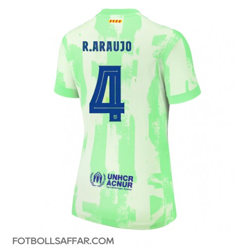 Barcelona Ronald Araujo #4 Tredjeställ Dam 2024-25 Kortärmad